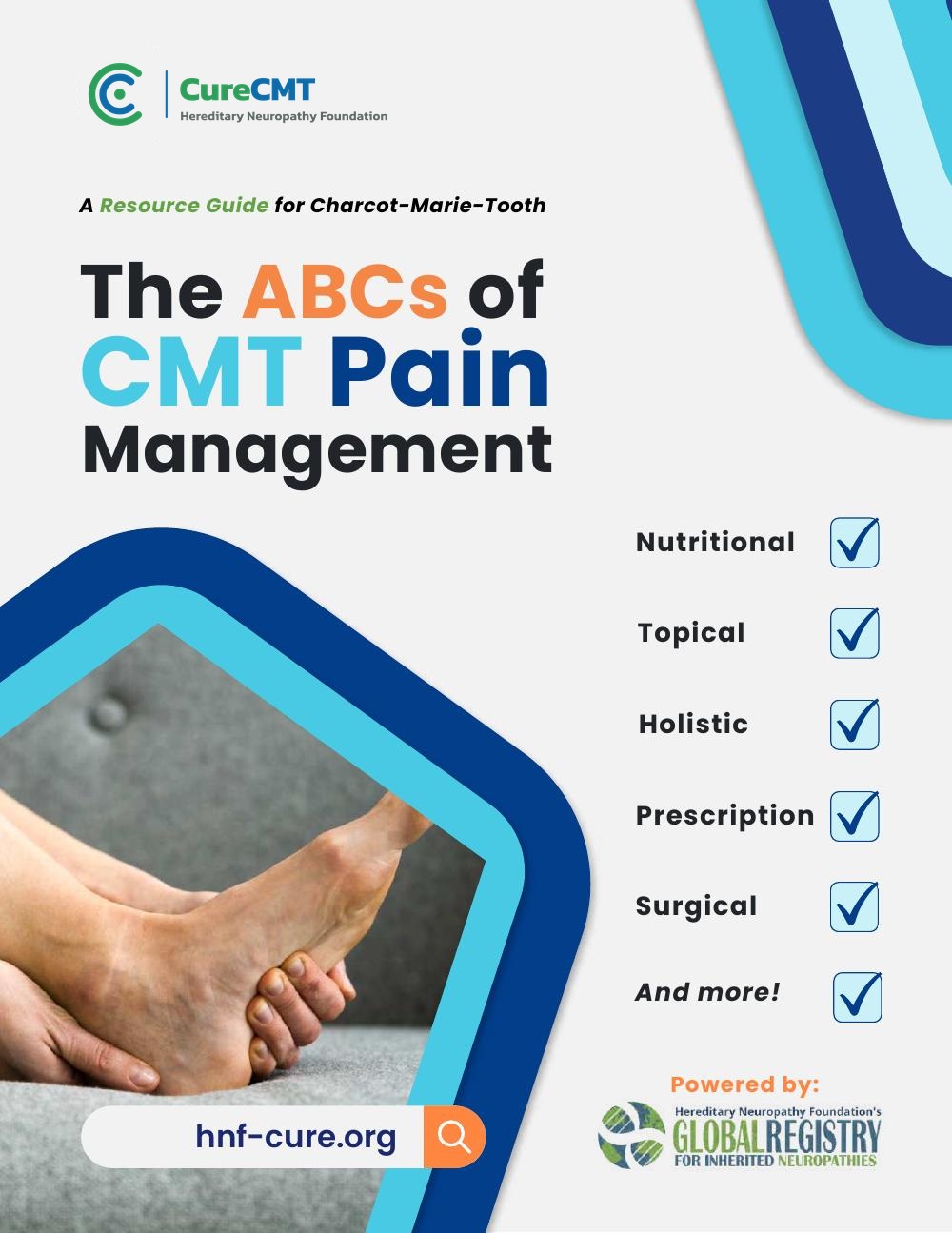 Cover page of The ABCs of CMT Pain Management