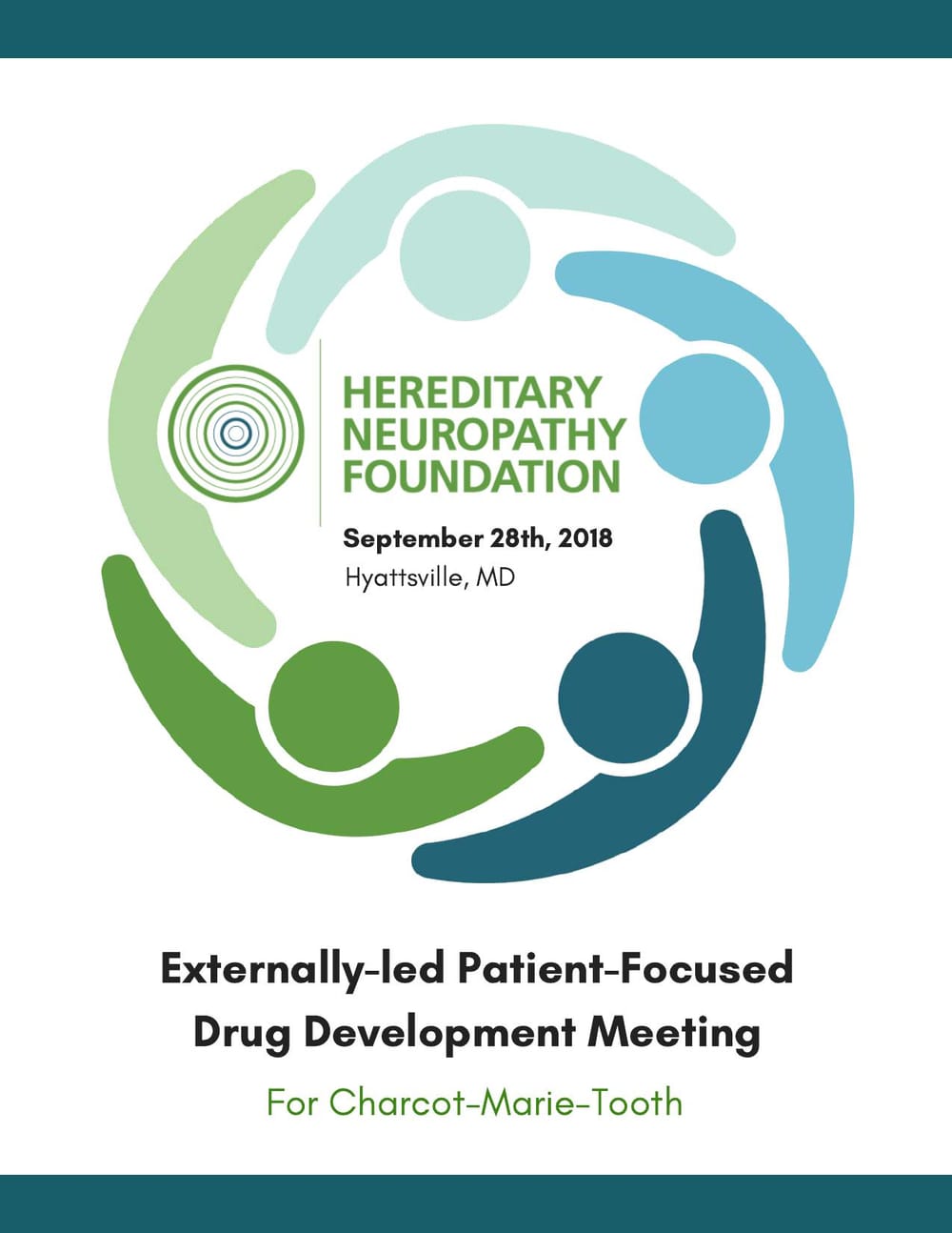 Front cover of the CMT PFDD meeting program book